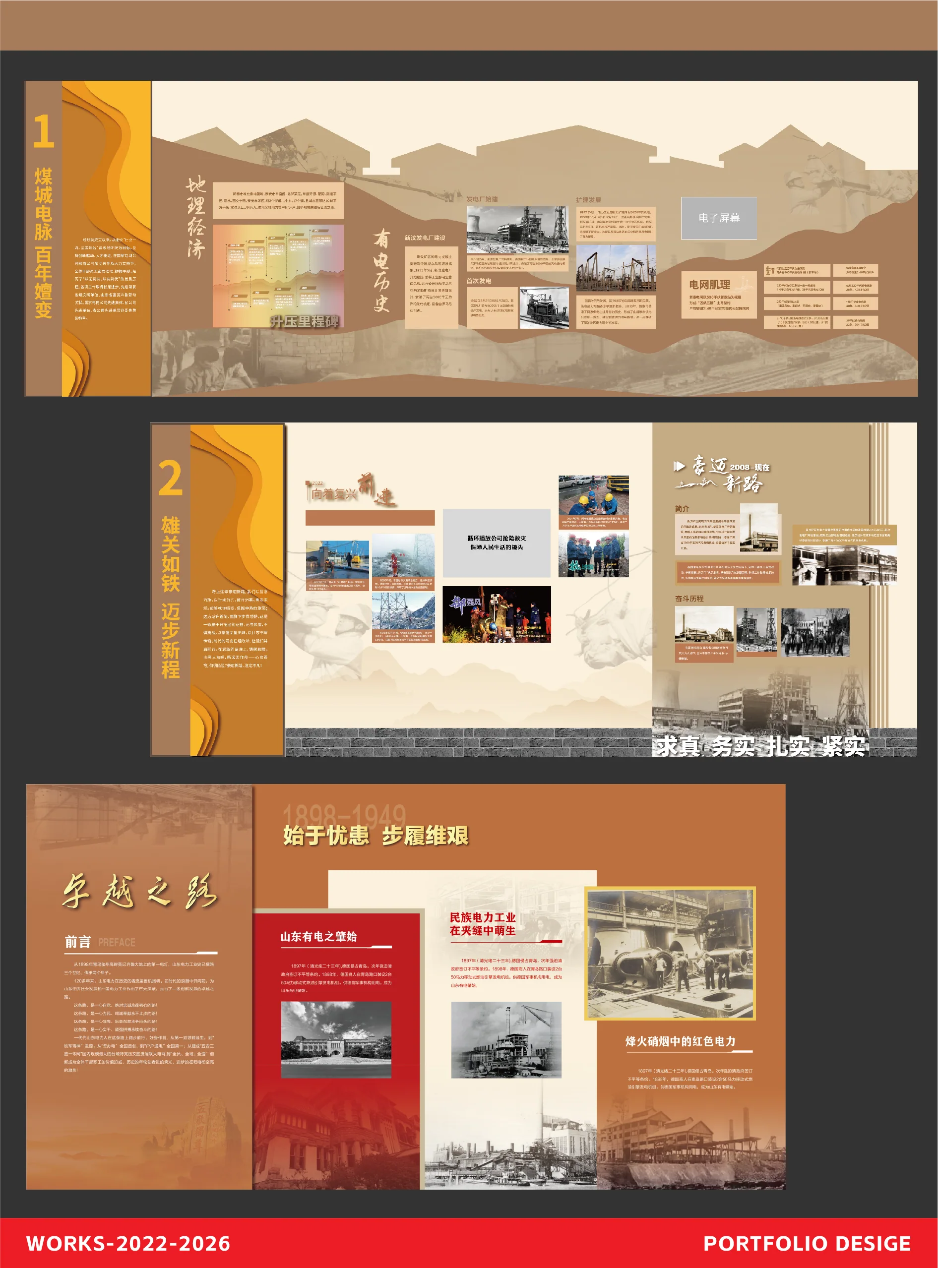 煤城电脉 百年嬗变 完整长图